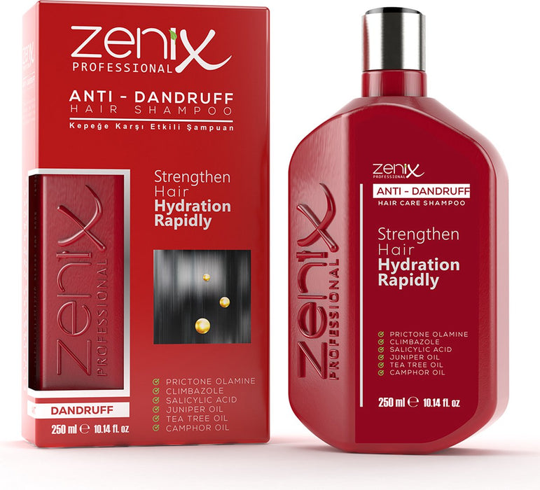 Zenix - Anti Roos - Schilfers- seborroïsch- eczeem shampoo- dood huid- 250 ml - seborrhoisch eczeem- psoriasis