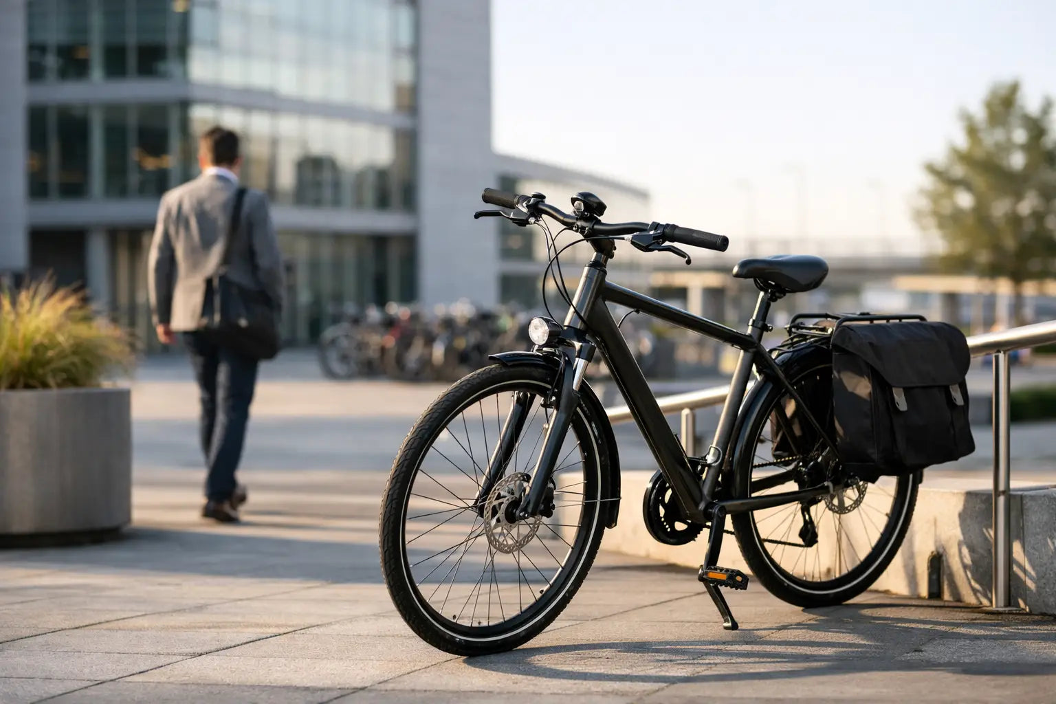 Voorbeeld van een voordelige woon-werkfiets
