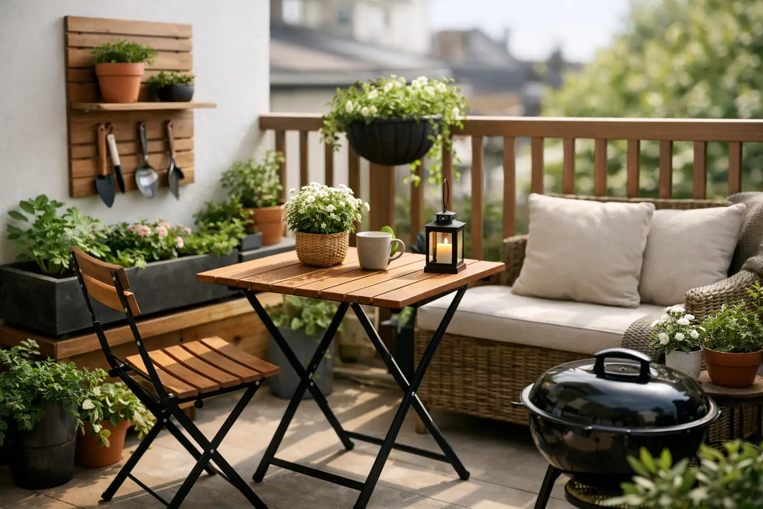 Beste tuinartikelen voor kleine ruimtes kiezen