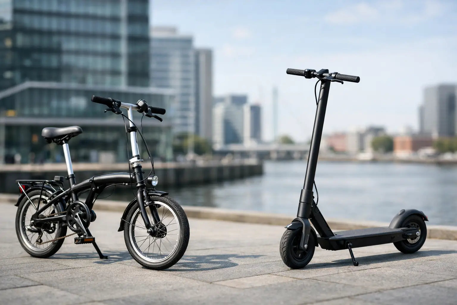Vouwfiets of elektrische step kiezen?