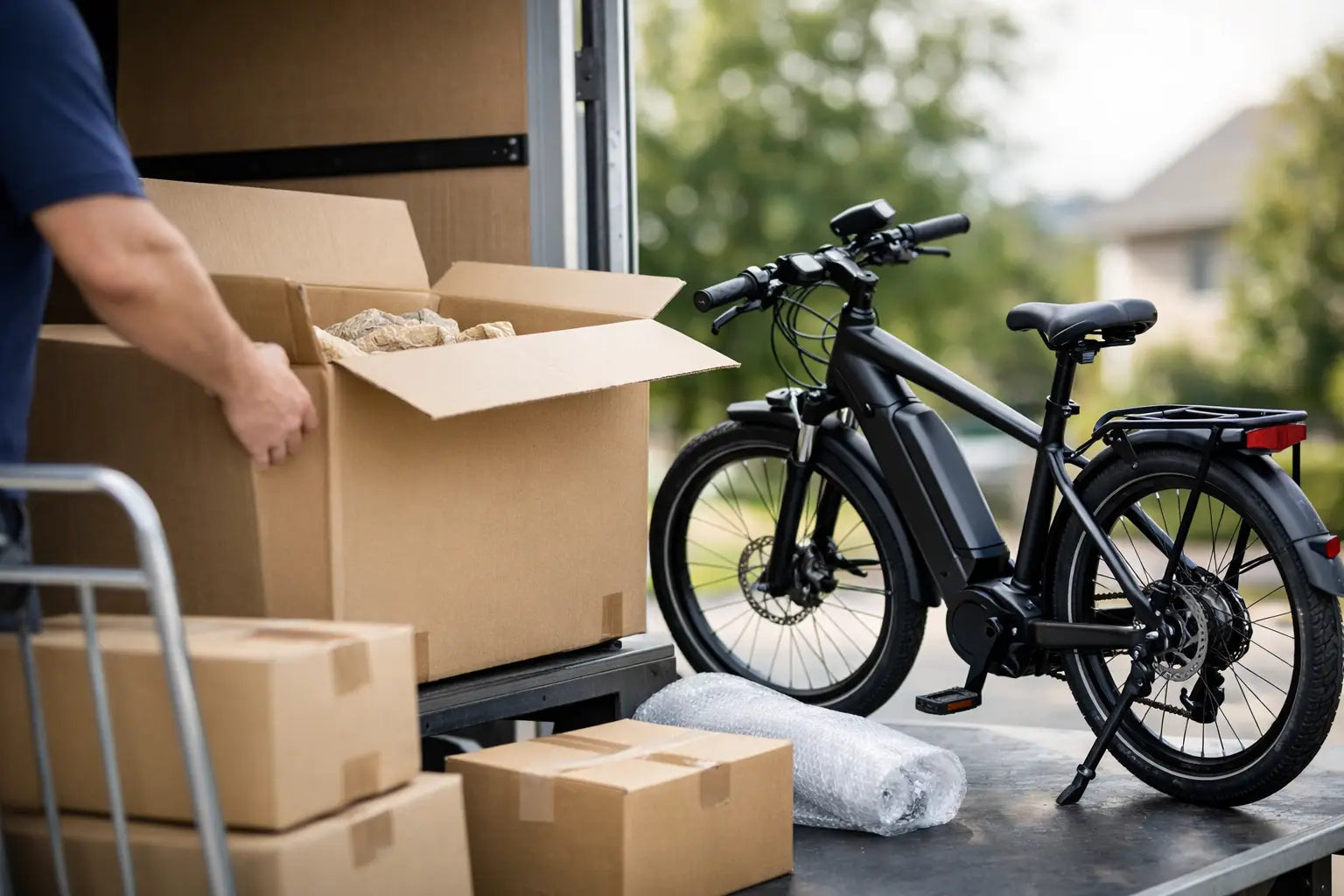 Elektrische fiets gratis verzending uitgelegd