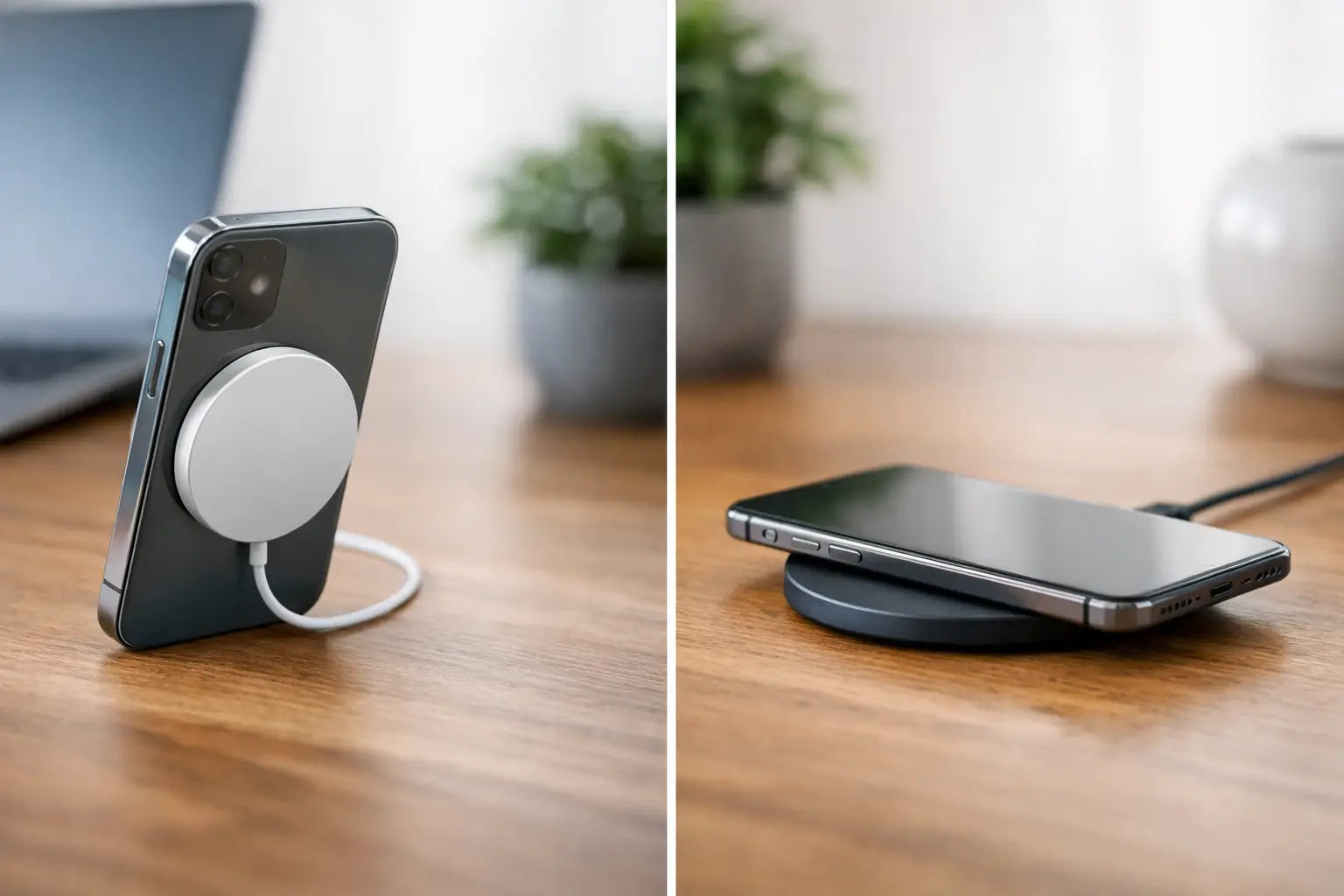 MagSafe vs. gewone draadloze oplader: verschil