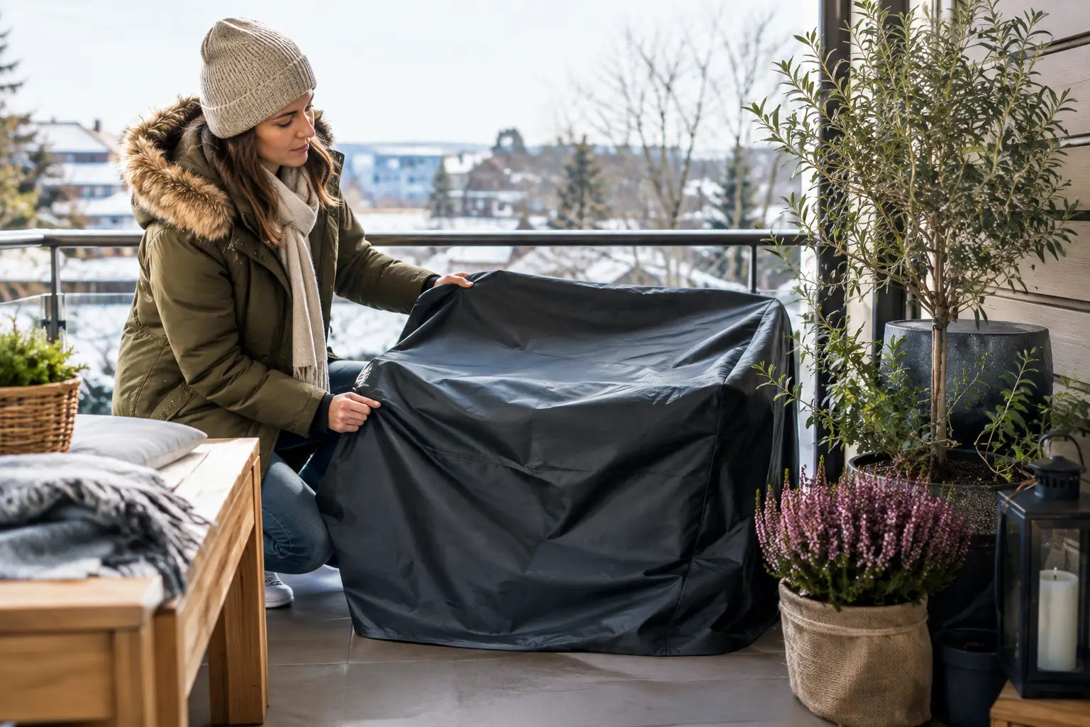 Hoe maak je balkon winterklaar? Praktisch plan