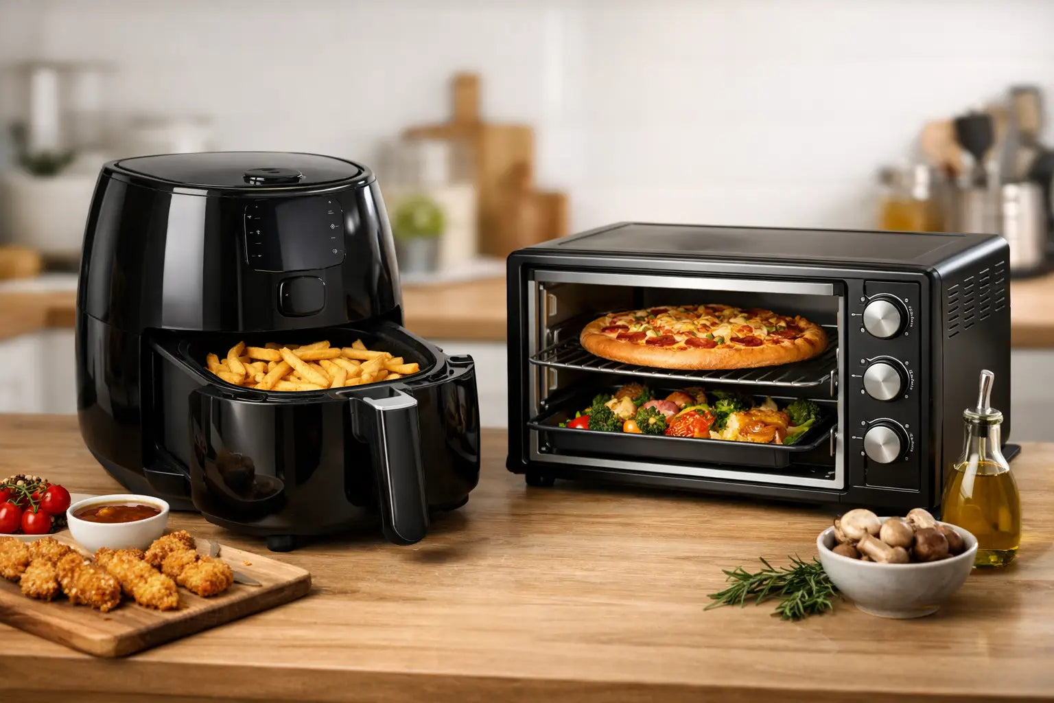 Airfryer of mini oven voor jouw keuken kiezen