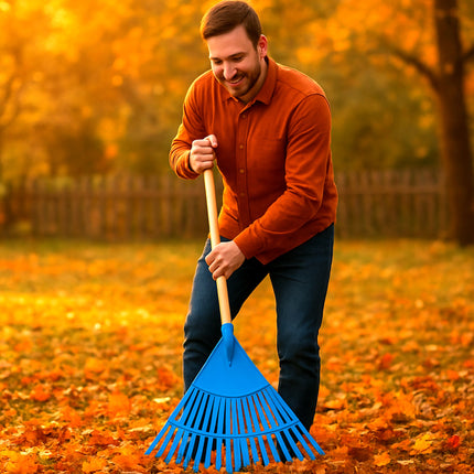 Verticuteerhark voor Graszaad – Professionele Tuinhark met gratis Houten Steel 120cm | ZenXstore
