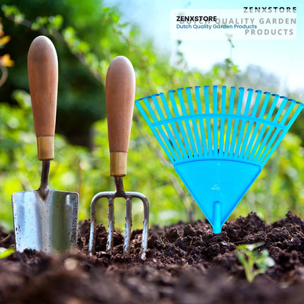 Verticuteerhark voor Graszaad – Professionele Tuinhark met gratis Houten Steel 120cm | ZenXstore