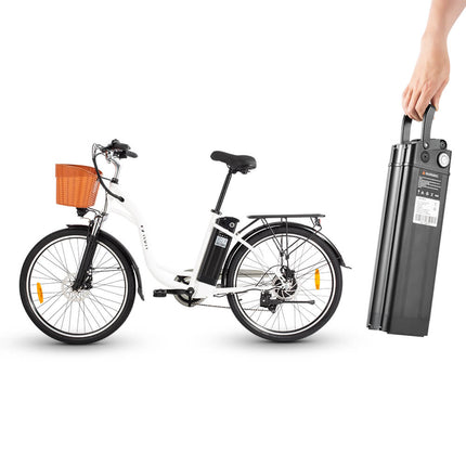DYU C6 e-bike zijaanzicht | ZenXstore
