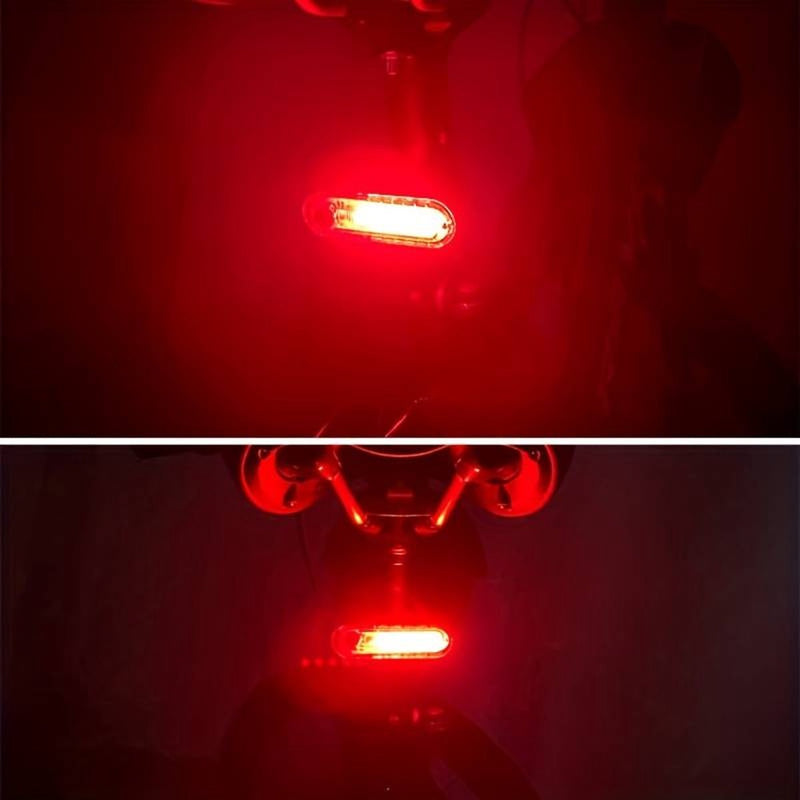 ZENXSTORE USB Oplaadbare Fietslamp Set - Voorlicht en Achterlicht