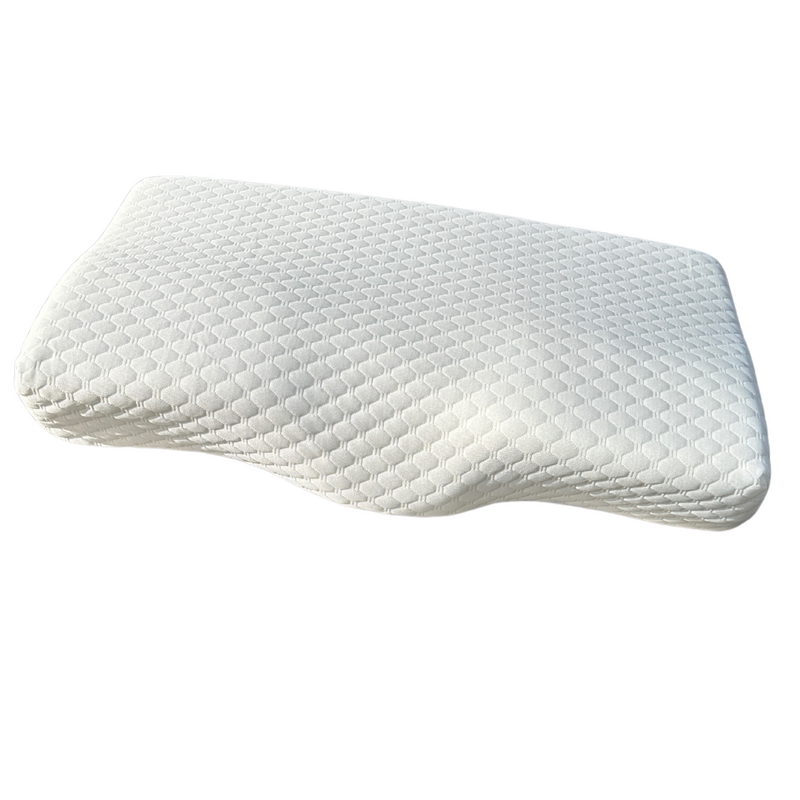 ZenXhome Orthopedisch traagschuim hoofdkussen met neksteun visco Serie-Orthopedisch  - Anti Nekklachten | 58x33x10 cm