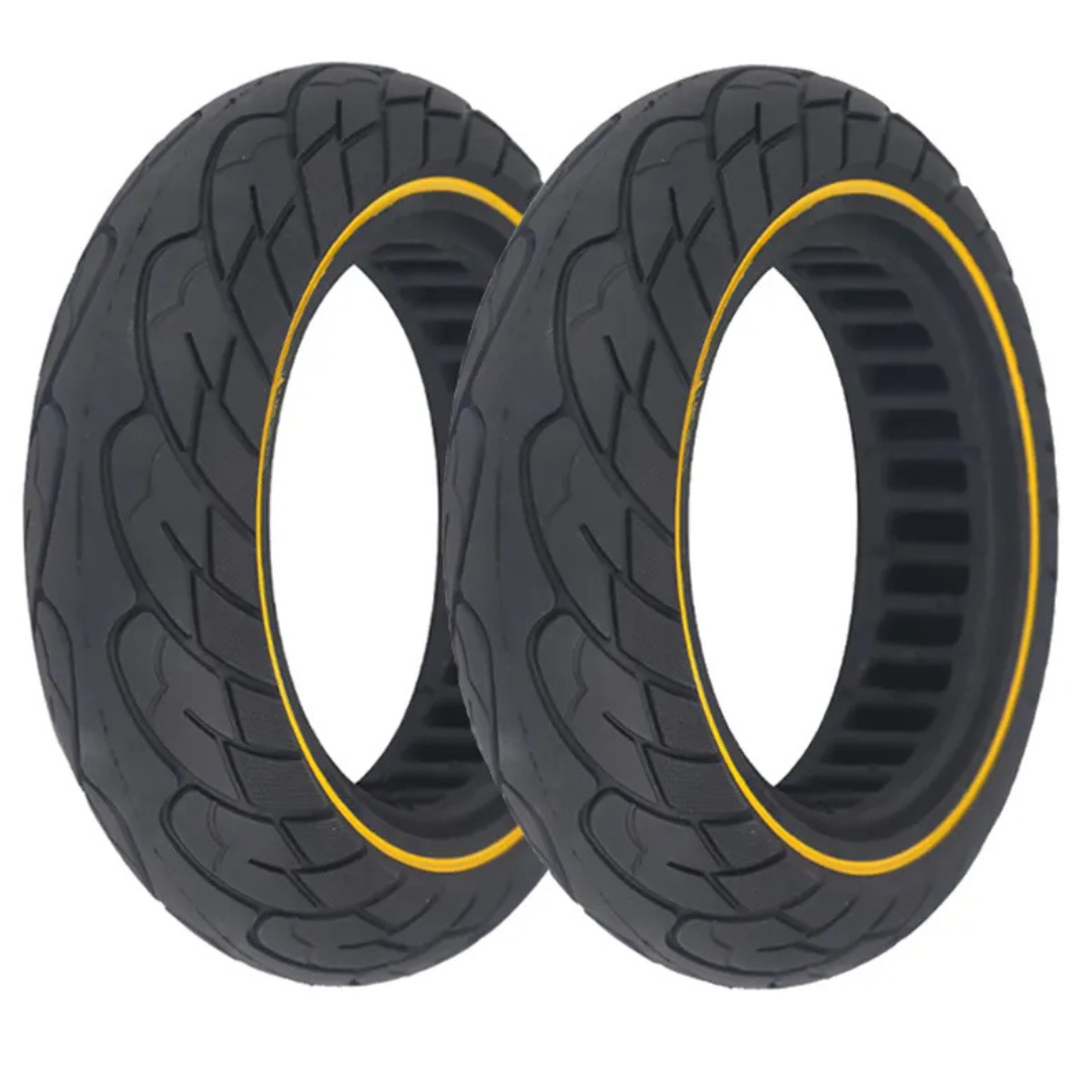 ZenXstore Volledige band, 10 x 2,5 cm,voor Ninebot Max G30 step, vervangt Tubeless 60/70-6,5 banden, 25 cm, lekbestendig - ZenXstore