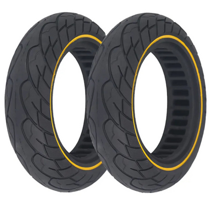 ZenXstore Volledige band, 10 x 2,5 cm,voor Ninebot Max G30 step, vervangt Tubeless 60/70-6,5 banden, 25 cm, lekbestendig - ZenXstore