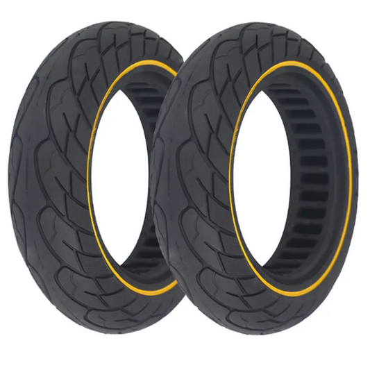 ZenXstore Volledige band, 10 x 2,5 cm,voor Ninebot Max G30 step, vervangt Tubeless 60/70-6,5 banden, 25 cm, lekbestendig - ZenXstore