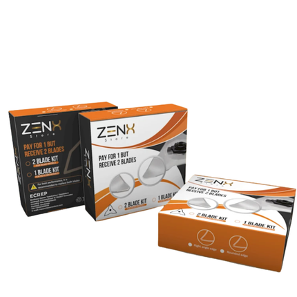 Robomow - 2 X reservemessen- DUO PACK voor beste resultaat- geschikt voor de Robomow modellen RC, RS, MC , MS, TC, TS en City MC bij ZENXSTORE