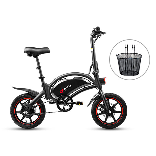DYU D3F 14 Inch Mini Vouwbare Elektrische Fiets - ZenXstore