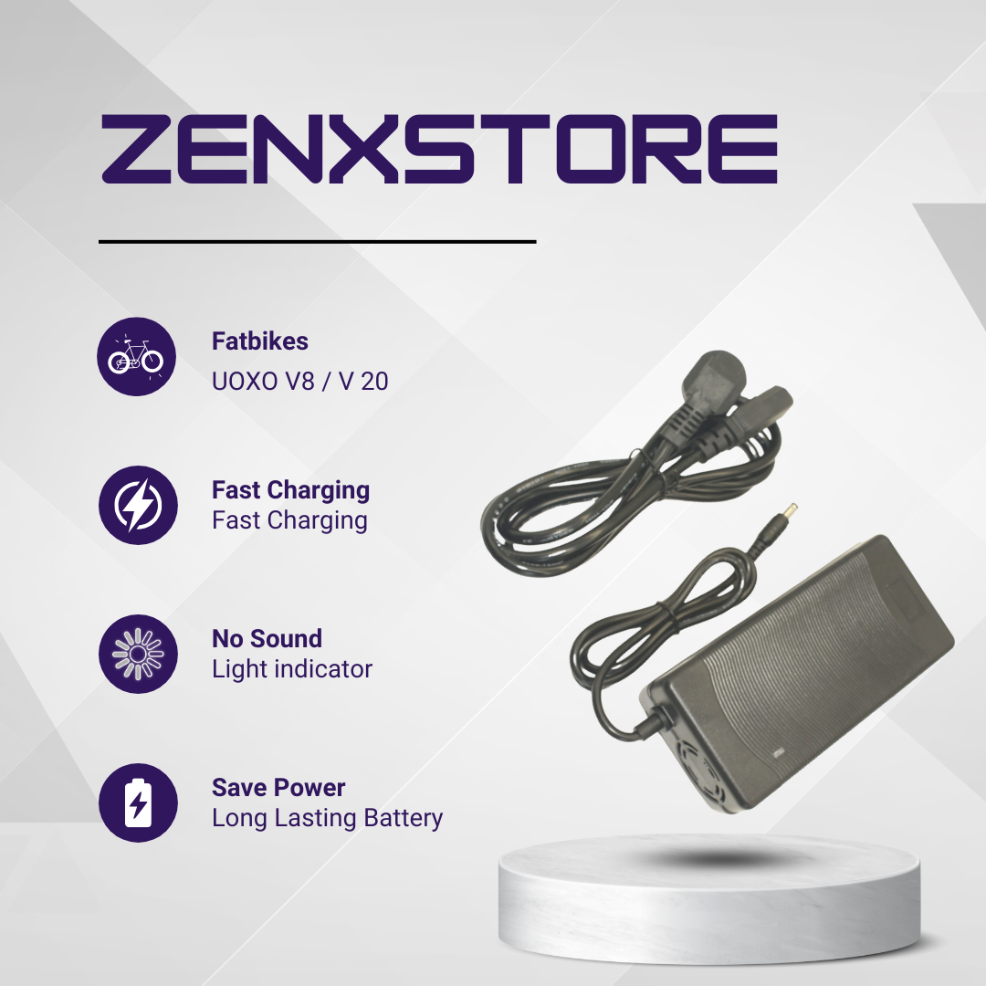 ZenX SJT-300E Snellader 54.6V 5A – Voor 48V E-bikes & E-scooters