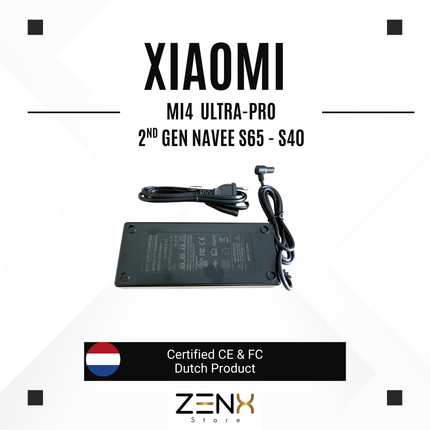 Xiaomi Elektrische Step Oplader 42V/53V – Geschikt voor Mi4 Ultra, Mi4 Pro, Navee S65 & S40 | EU Stekker | CE & RoHS Gecertificeerd