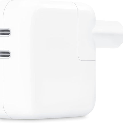 Apple lichtnetadapter van 35W met twee USB-C poorten