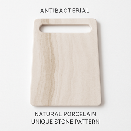 ZenXstore Porseleinen Snijplank – Onbreekbaar, Antibacterieel & Uniek Design – Hygiënisch & Vlekvrij Keukenaccessoire