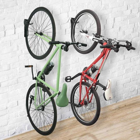 2 Stuks ZenXstore ophangbeugel: "ZenXstore Fiets Ophangsysteem - Muurbeugel voor Fiets en Step - Fietsbeugel met Plafondbeugel - ZenXstore