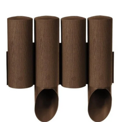 ZenXstore Hoogkwaliteit Gazonranden Tuin afboording-2.3 meter-Gazonrande- Garden Lawn Edge Border Palissade- Bruin of groen 10 stuks 2.30m - ZenXstore
