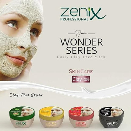 Zenix Clay Face Mask Argan 350 ml – Diep Reinigend & Voedend