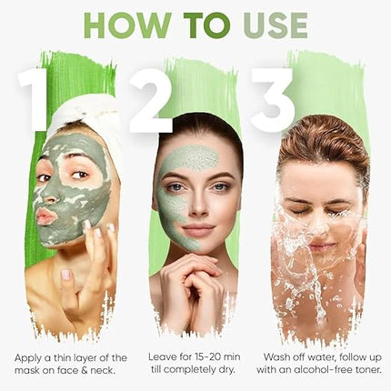 Zenix Clay Face Mask Argan 350 ml – Diep Reinigend & Voedend