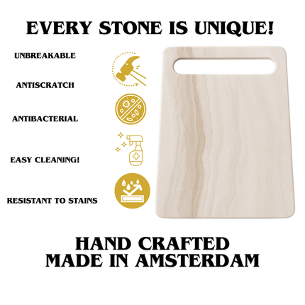 ZenXstore Porseleinen Snijplank – Onbreekbaar, Antibacterieel & Uniek Design – Hygiënisch & Vlekvrij Keukenaccessoire