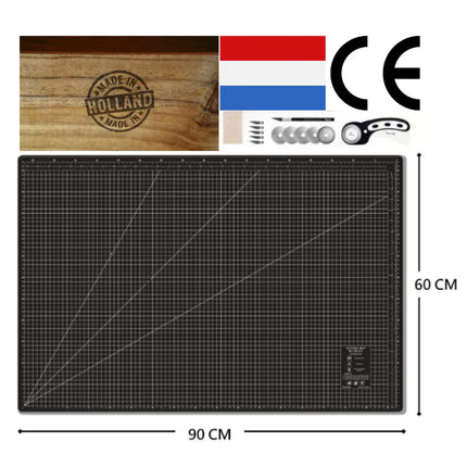 ZenXstore Snijmat Set A1/A2 – Inclusief Naaiaccessoires & Hobbymat