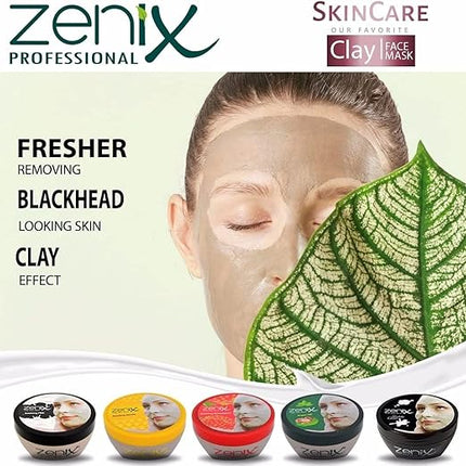 Zenix Clay Face Mask Argan 350 ml – Diep Reinigend & Voedend