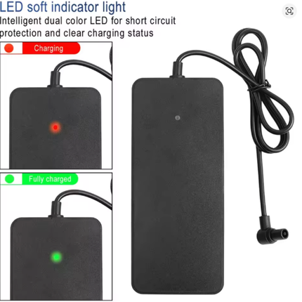 Xiaomi Elektrische Step Oplader 42V/53V – Geschikt voor Mi4 Ultra, Mi4 Pro, Navee S65 & S40 | EU Stekker | CE & RoHS Gecertificeerd