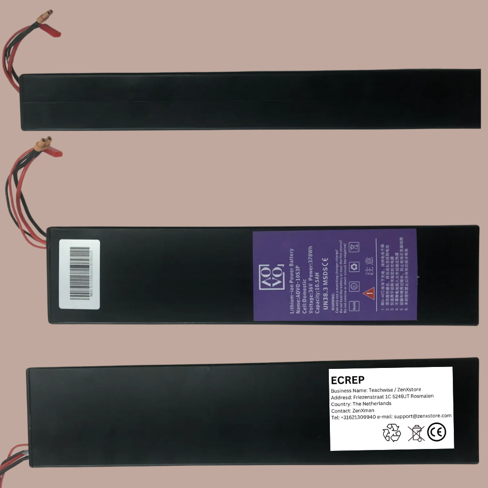 Accur voor elektrische step AOVO PRO M365 ES60/ES80 elektrische scooter 10,5 Ah - ZenXstore