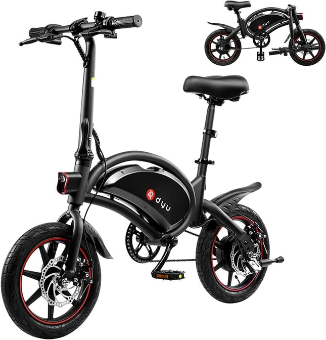 DYU D3S Elektrische Vouwfiets - 50KM Actieradius | ZenXstore