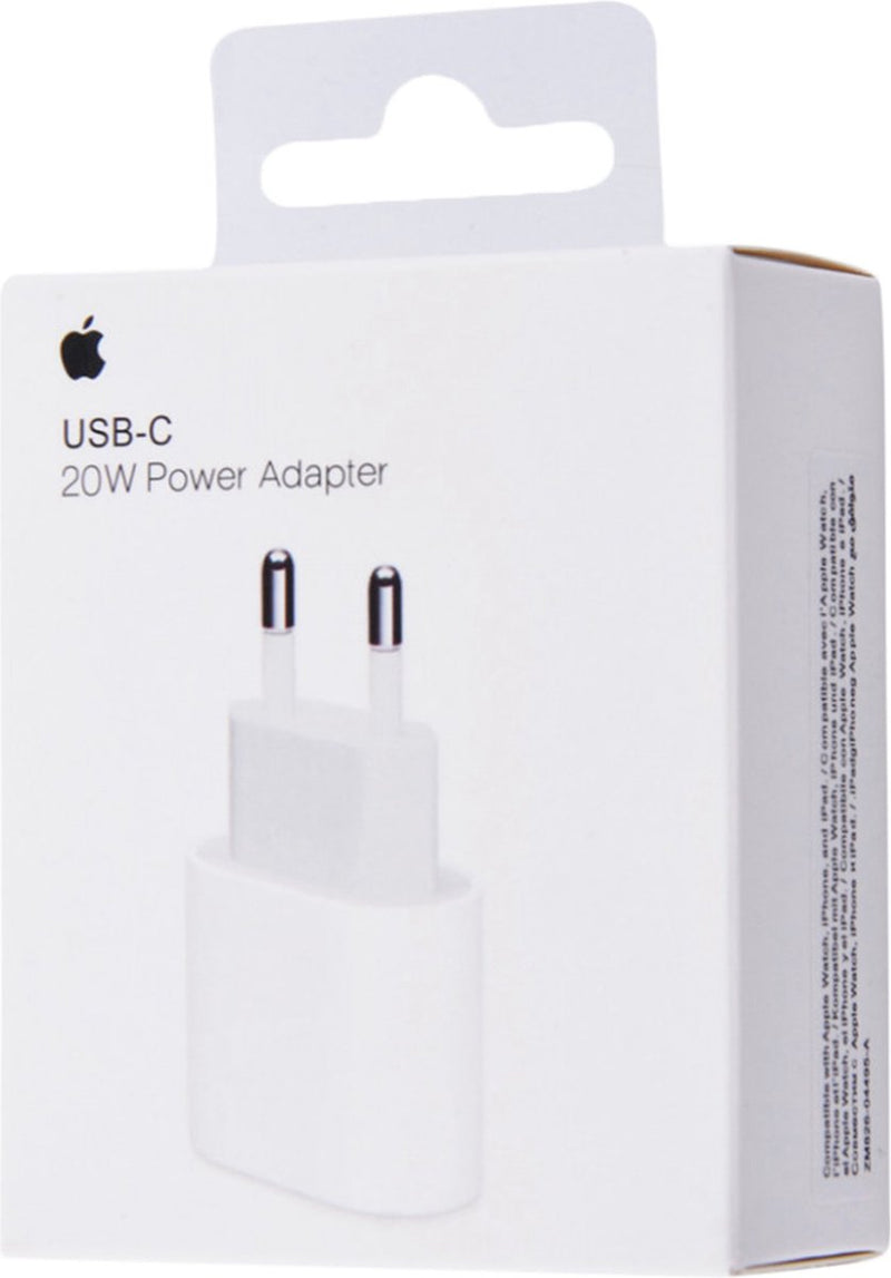 20W Apple Snellader + USB-C naar Lightning kabel te kiezen 1m/2m kabel