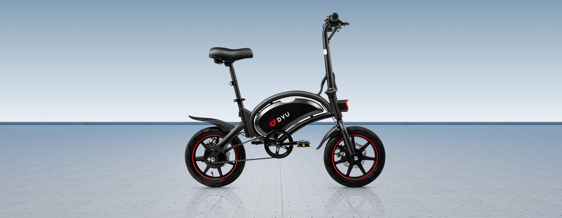 DYU D3F 14 Inch Mini Vouwbare Elektrische Fiets - ZenXstore