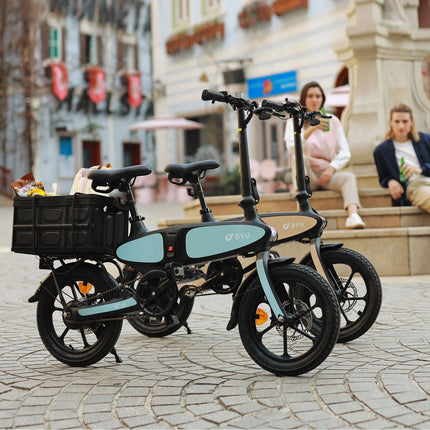 DYU C2 opgevouwen, compact voor trein en auto | ZenXstore