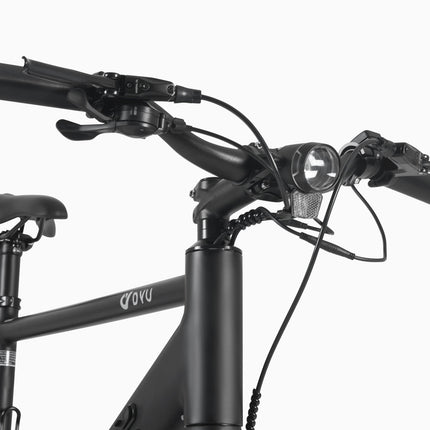 DYU Stroll 1 Elektrische Stadsfiets 700C – 250W | 36V 9Ah Uitneembare Accu | 25 km/u Trapondersteuning | Lichtgewicht Aluminium Frame | Hydraulische Schijfremmen | Stille en Zuinig E-Bike voor Woon-Werk & Stad – NL Wettelijk Toegestaan