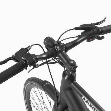 DYU Stroll 1 Elektrische Stadsfiets 700C – 250W | 36V 9Ah Uitneembare Accu | 25 km/u Trapondersteuning | Lichtgewicht Aluminium Frame | Hydraulische Schijfremmen | Stille en Zuinig E-Bike voor Woon-Werk & Stad – NL Wettelijk Toegestaan