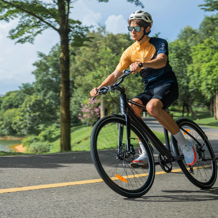 DYU Stroll 1 Elektrische Stadsfiets 700C – 250W | 36V 9Ah Uitneembare Accu | 25 km/u Trapondersteuning | Lichtgewicht Aluminium Frame | Hydraulische Schijfremmen | Stille en Zuinig E-Bike voor Woon-Werk & Stad – NL Wettelijk Toegestaan