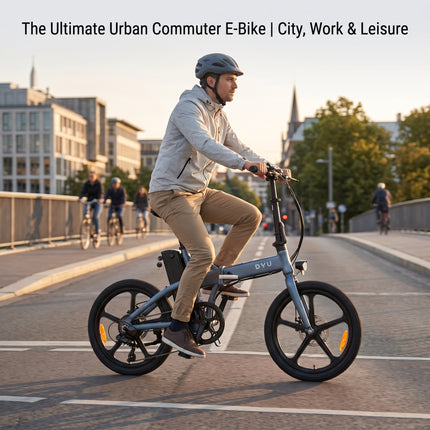 DYU T1 Opvouwbare Elektrische Fiets