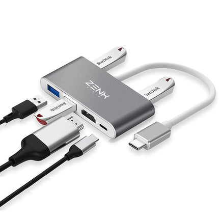 USB 3.1 4-in-1-in-1-Hub ZenXstore 
