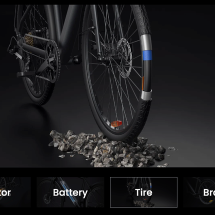 DYU Stroll 1 Elektrische Stadsfiets 700C – 250W | 36V 9Ah Uitneembare Accu | 25 km/u Trapondersteuning | Lichtgewicht Aluminium Frame | Hydraulische Schijfremmen | Stille en Zuinig E-Bike voor Woon-Werk & Stad – NL Wettelijk Toegestaan