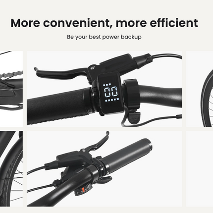 DYU Stroll 1 Elektrische Stadsfiets 700C – 250W | 36V 9Ah Uitneembare Accu | 25 km/u Trapondersteuning | Lichtgewicht Aluminium Frame | Hydraulische Schijfremmen | Stille en Zuinig E-Bike voor Woon-Werk & Stad – NL Wettelijk Toegestaan