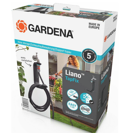 GARDENA TEXTIELSLANG LIANO SET 10M Liano™ TapFix slanghouder - ZenXstore