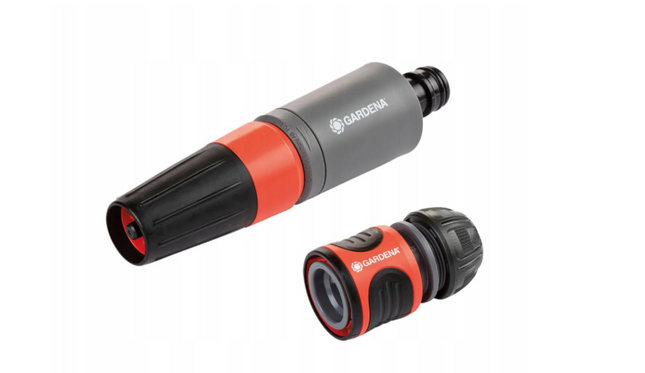 Gardena tuinspuitset met waterstop