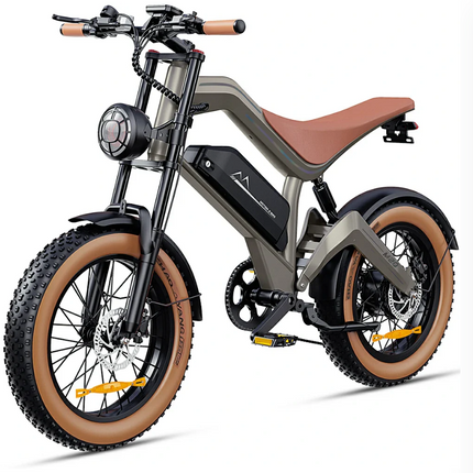 DYU M20 fatbike accu 48V 18,2Ah afneembaar - zijaanzicht | ZenXstore
