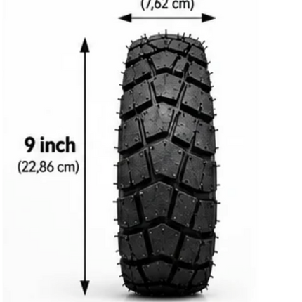 9x3.0-5.5 Off-road buitenband voor elektrische step
