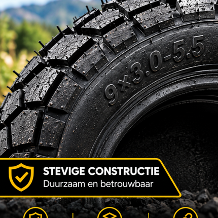 9x3.0-5.5 Off-road buitenband voor elektrische step