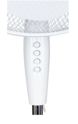 SILVERCREST® Staande Ventilator 45W | 3 Standen | Hoogte 105-125 cm