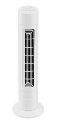 SILVERCREST® Torenventilator, 3 snelheden, 50 W zwart- 3 modi: laag, gemiddeld, hoog Apart inschakelbare 90°