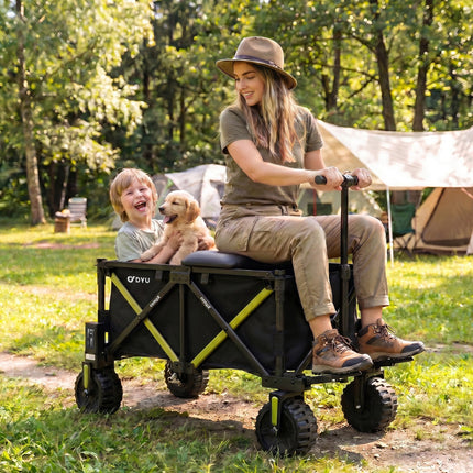 DYU CampX bolderkar met 183 liter laadbak | ZenXstore